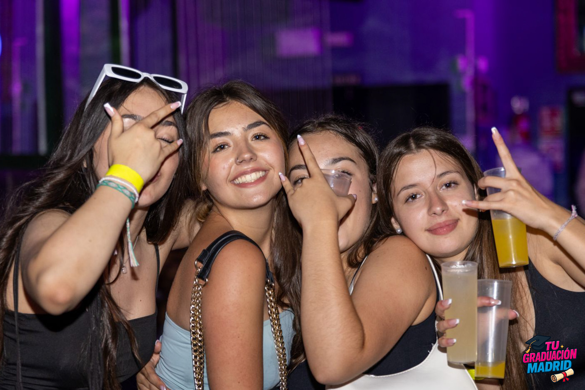 Graduación en discoteca en Madrid